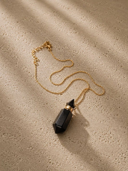 VELYSEE Fleur d'Or Necklace + Parfum oil
